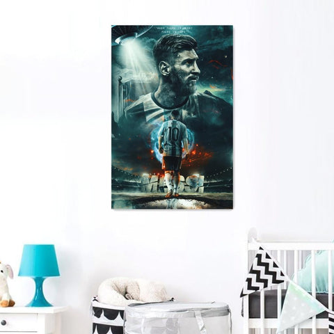 Football Superstar FIFA World Cup Poster