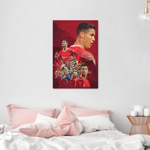 Football Superstar FIFA World Cup Poster