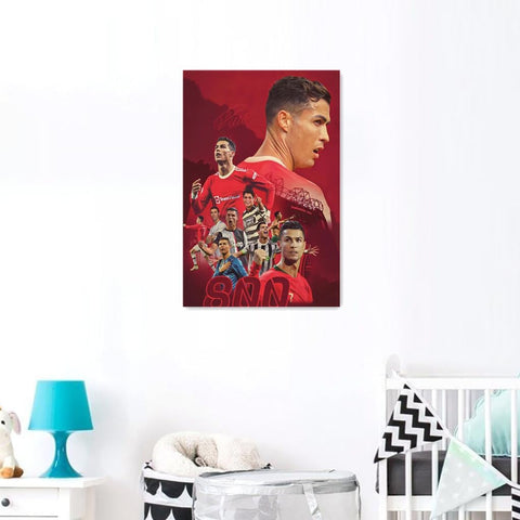 Football Superstar FIFA World Cup Poster