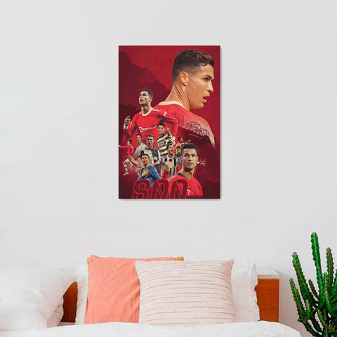 Football Superstar FIFA World Cup Poster