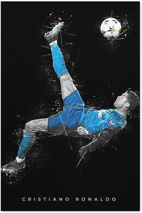 Football Superstar FIFA World Cup Poster