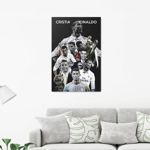 Football Superstar FIFA World Cup Poster