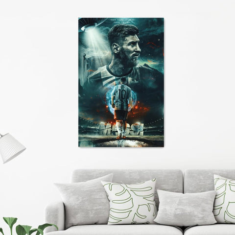 Football Superstar FIFA World Cup Poster