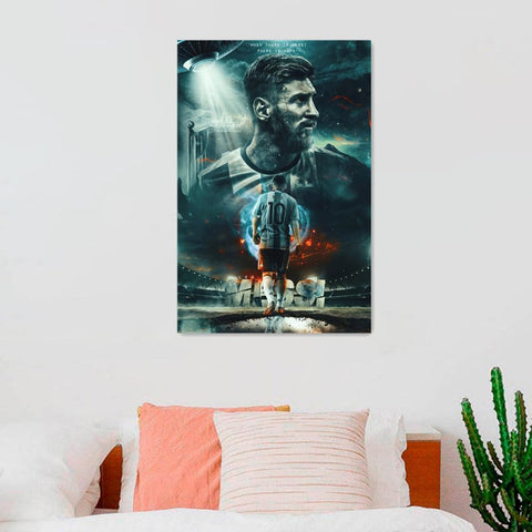 Football Superstar FIFA World Cup Poster