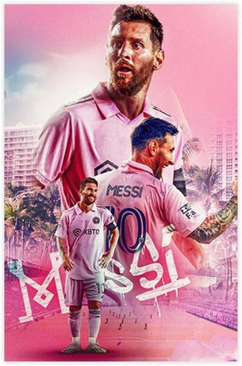 Football Superstar FIFA World Cup Poster