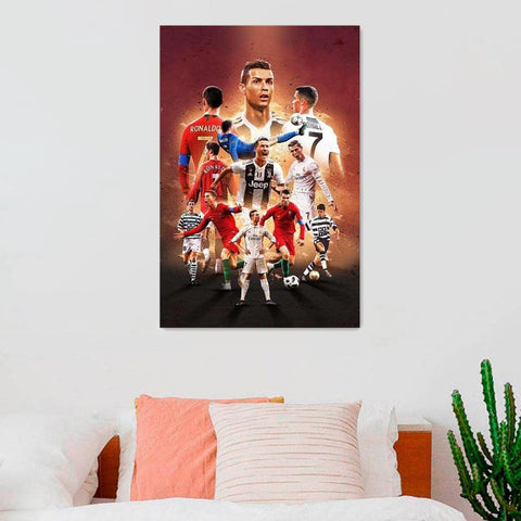 Football Superstar FIFA World Cup Poster