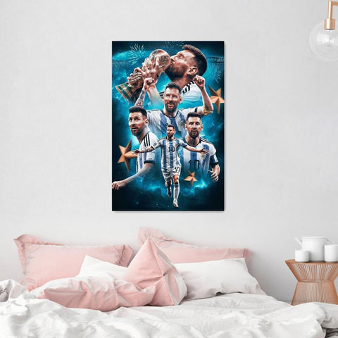 Football Superstar FIFA World Cup Poster
