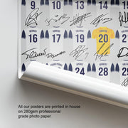 Tottenham Hotspur 2024-25 Signed Poster