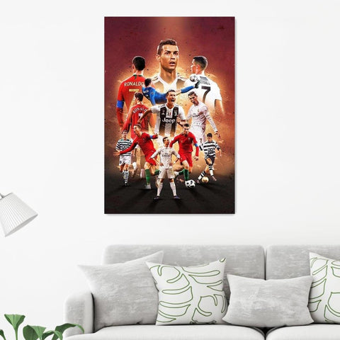 Football Superstar FIFA World Cup Poster