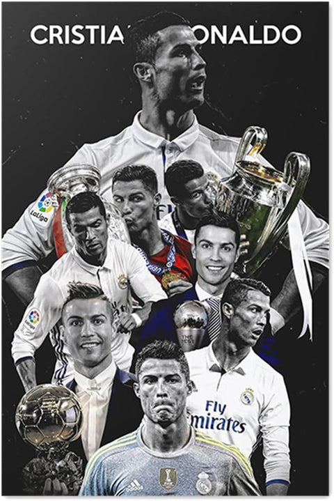 Football Superstar FIFA World Cup Poster