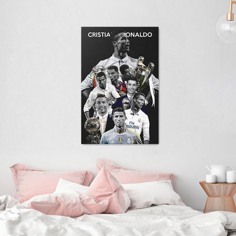 Football Superstar FIFA World Cup Poster