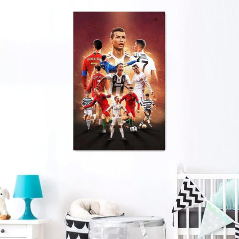 Football Superstar FIFA World Cup Poster