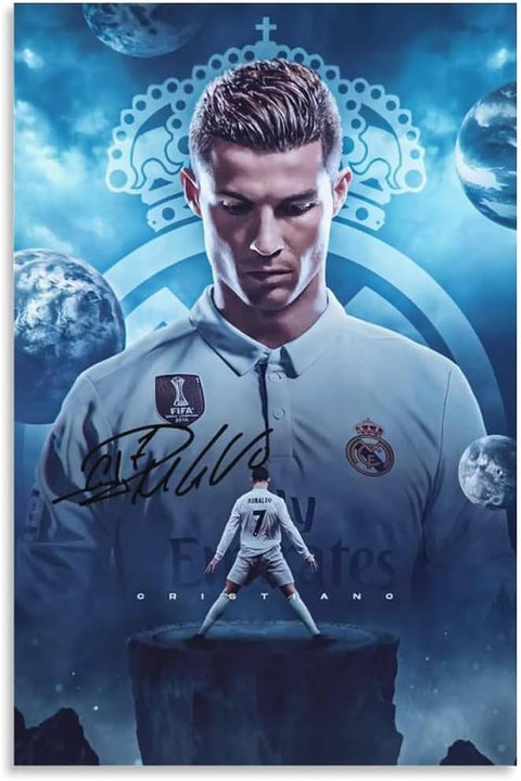 Football Superstar FIFA World Cup Poster
