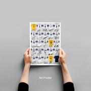 Tottenham Hotspur 2024-25 Signed Poster