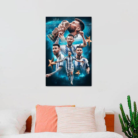 Football Superstar FIFA World Cup Poster
