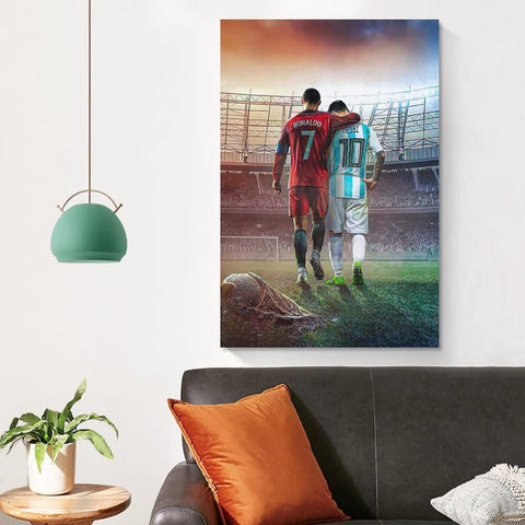 Football Superstar FIFA World Cup Poster