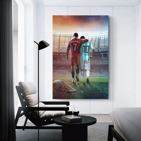 Football Superstar FIFA World Cup Poster