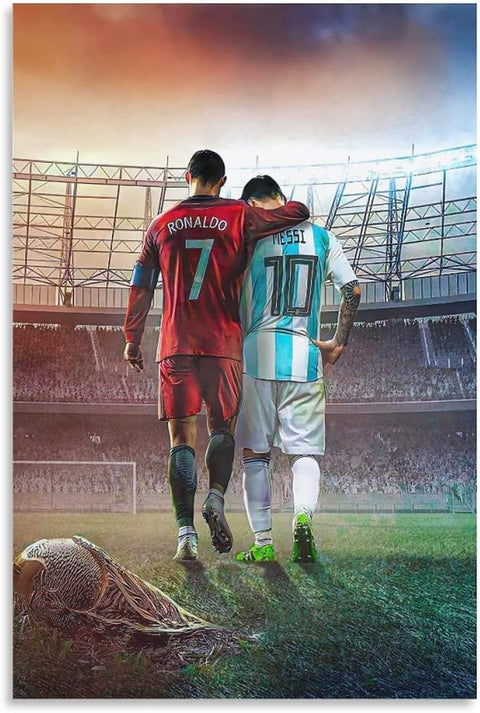 Football Superstar FIFA World Cup Poster