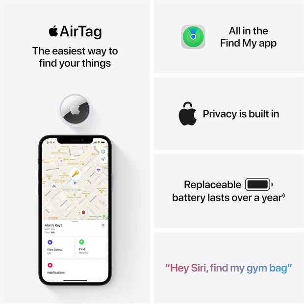 Apple AirTag (1 or 4 Pack)
