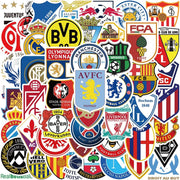 50 pcs Soccer Logo Stickers