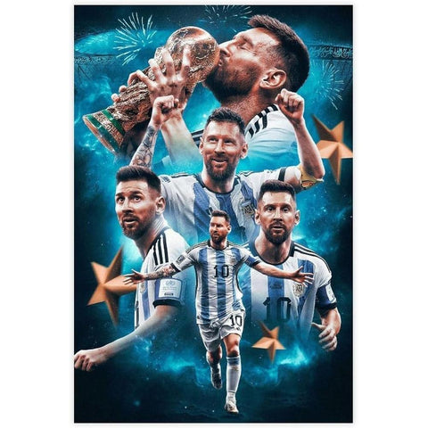 Football Superstar World Cup Poster