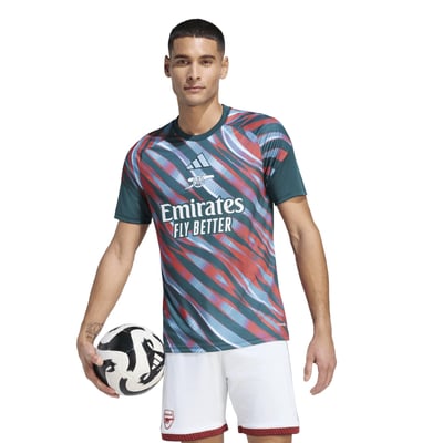 Arsenal adidas Pre Match Top - Green