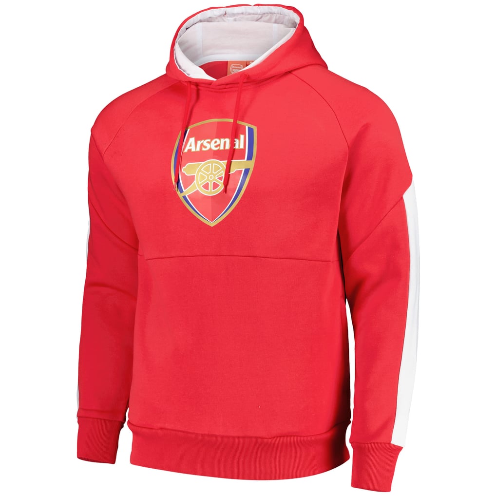 Arsenal Core Large Crest Hoodie - Red - Mens - view 2