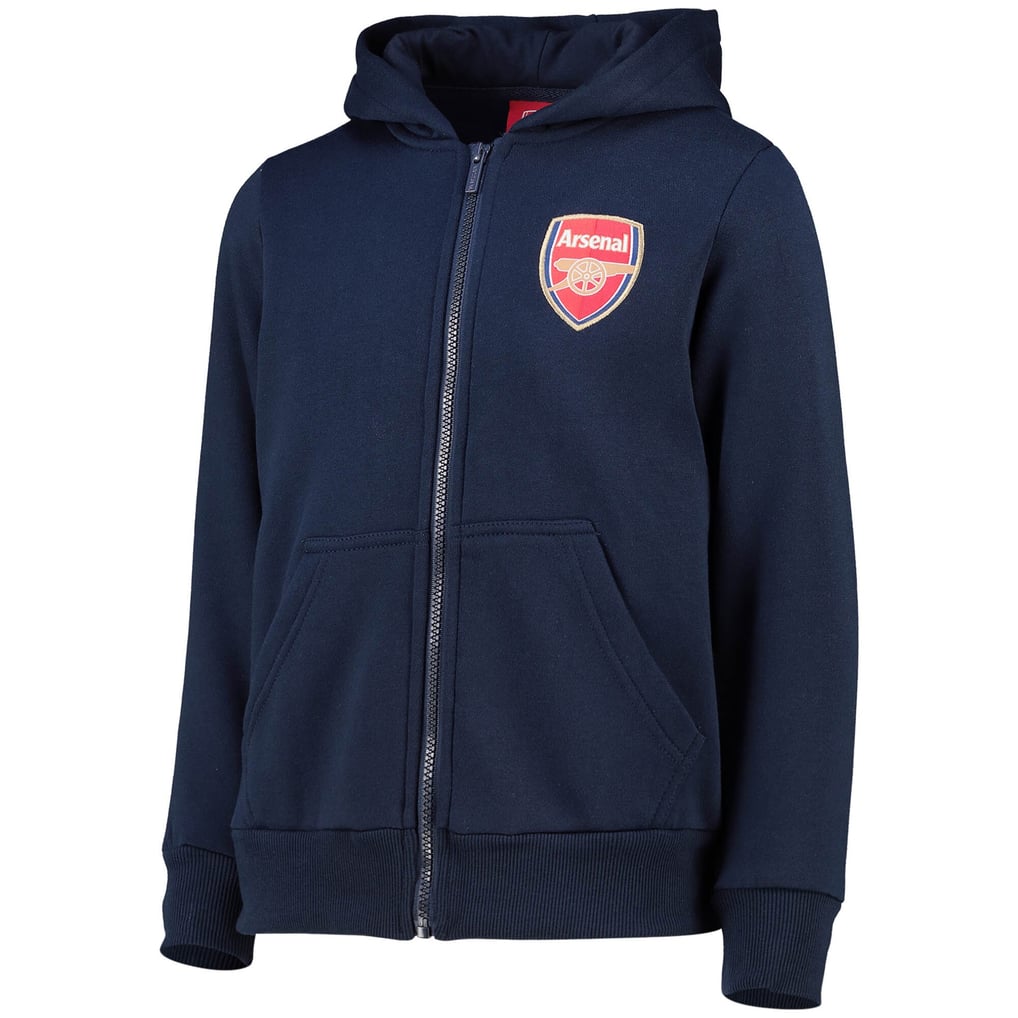 Arsenal Full Zip Hoodie - Navy - Kids - view 1