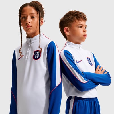 Chelsea Nike Strike Training Drill Top - White - Kids