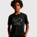 Chelsea Nike Swoosh T-Shirt - Black - Kids
