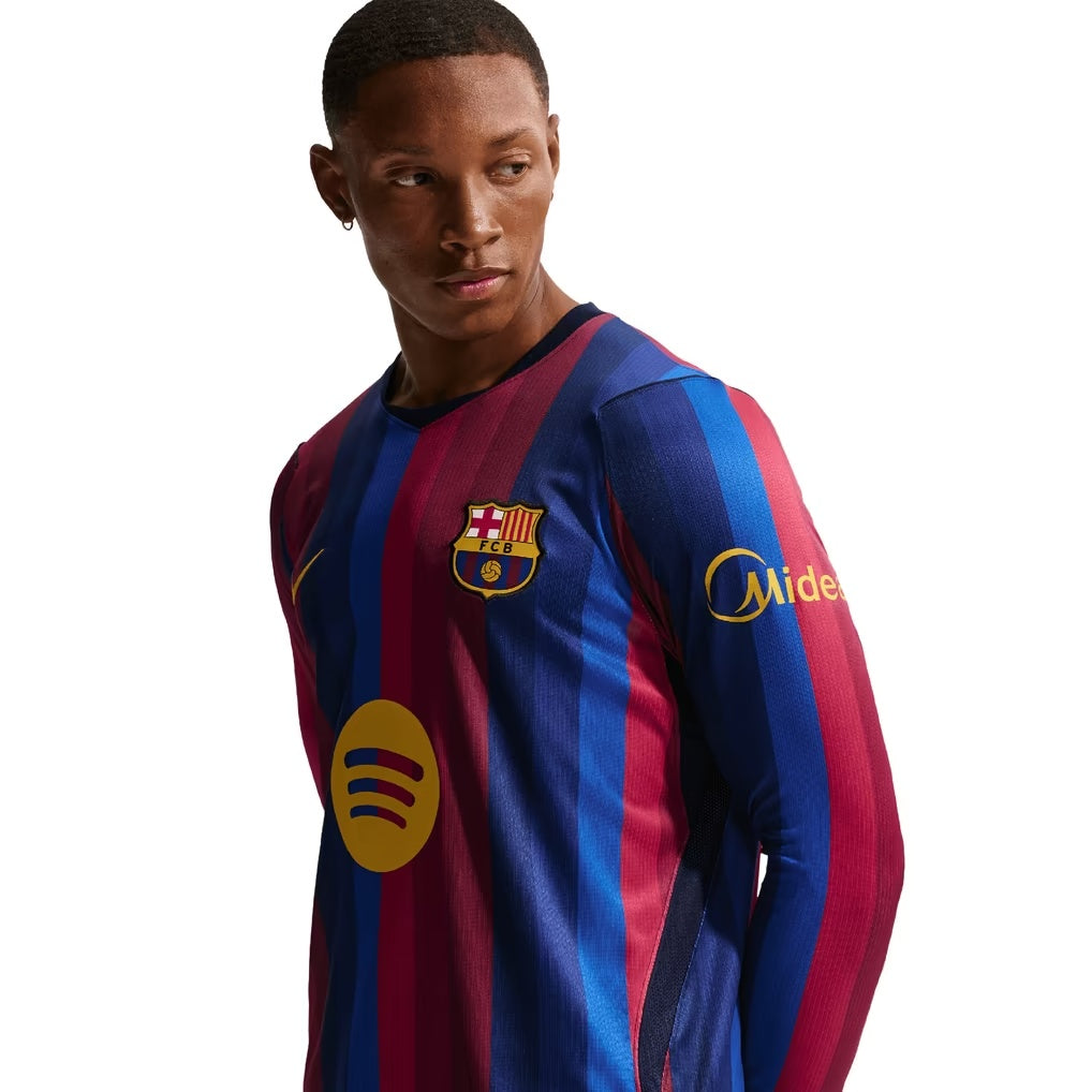 Barcelona Nike Home Stadium Long Sleeve Shirt 2026-27