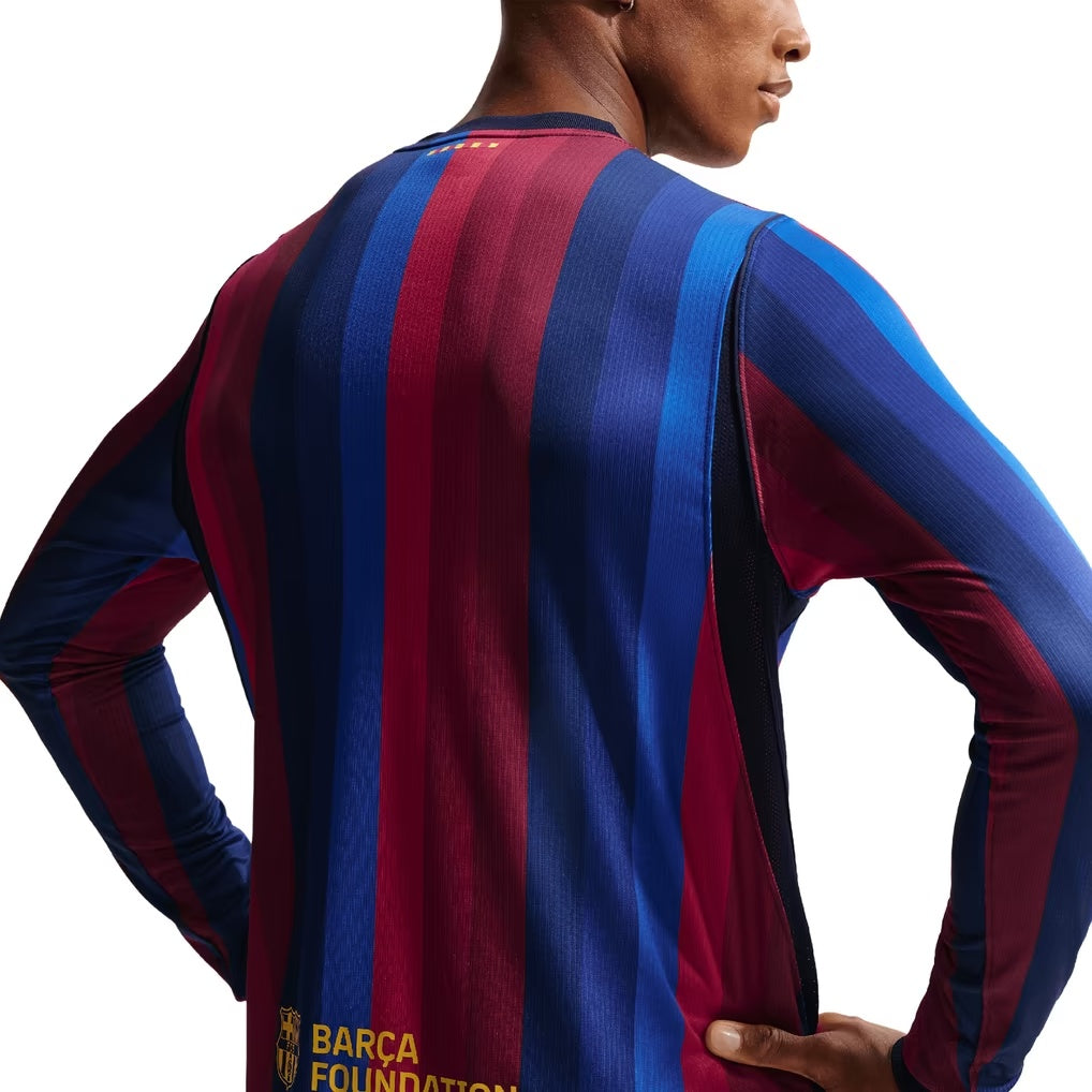 Barcelona Nike Home Stadium Long Sleeve Shirt 2026-27
